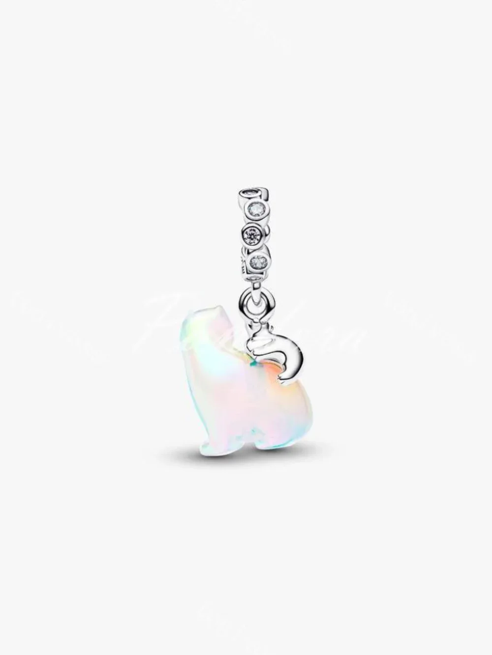 Pandora Polar Bear Mother & Cub Dangle Charm